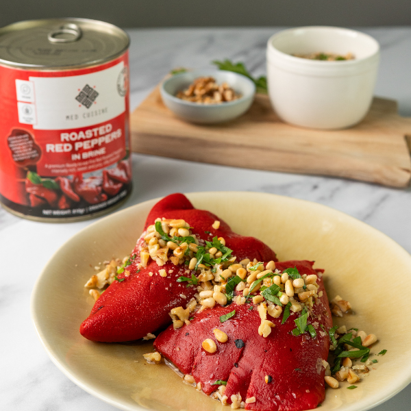 NEW! Roasted Red Peppers in brine - 810GR