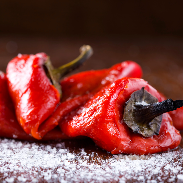 Roasted Red Peppers in Vinegar