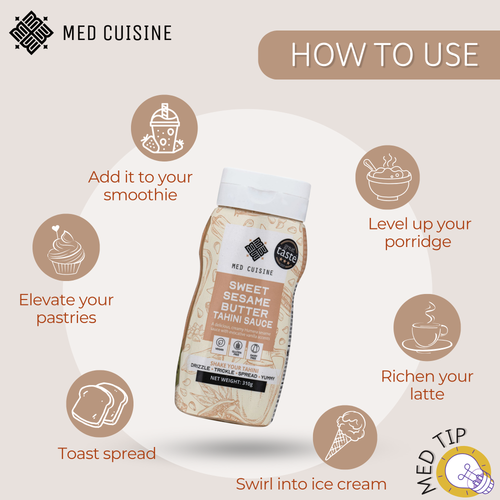 Sweet Sesame Butter Tahini Sauce - 310GR