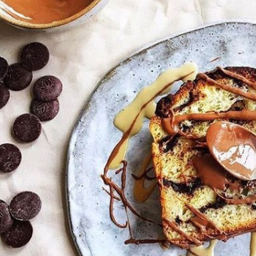 CHOCOLATE TAHINI GANACHE