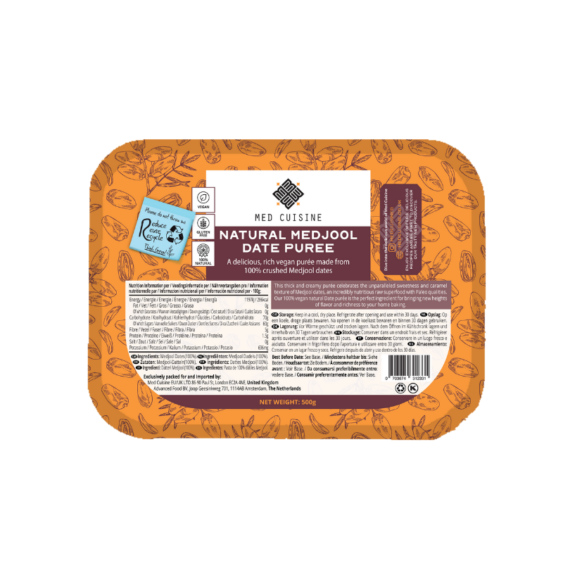Natürliches Medjool-Dattelpüree - 500g