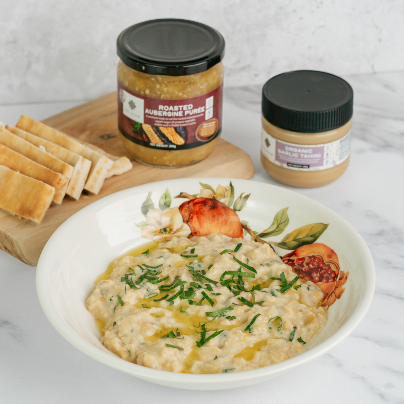 Geröstetes Auberginenpüree – 390 g
