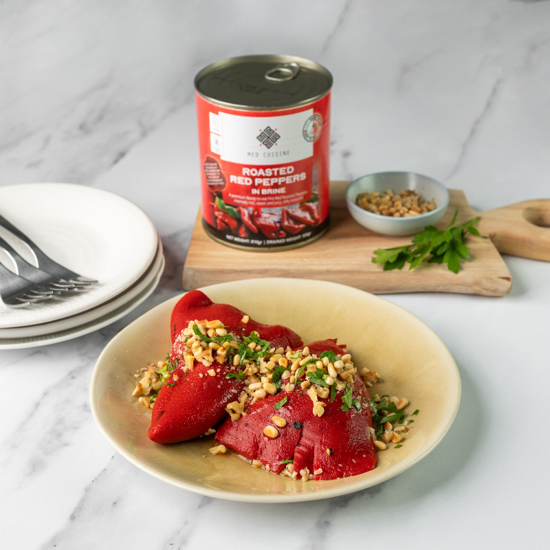 Geröstete Rote Paprika in Salzlake – 810 g